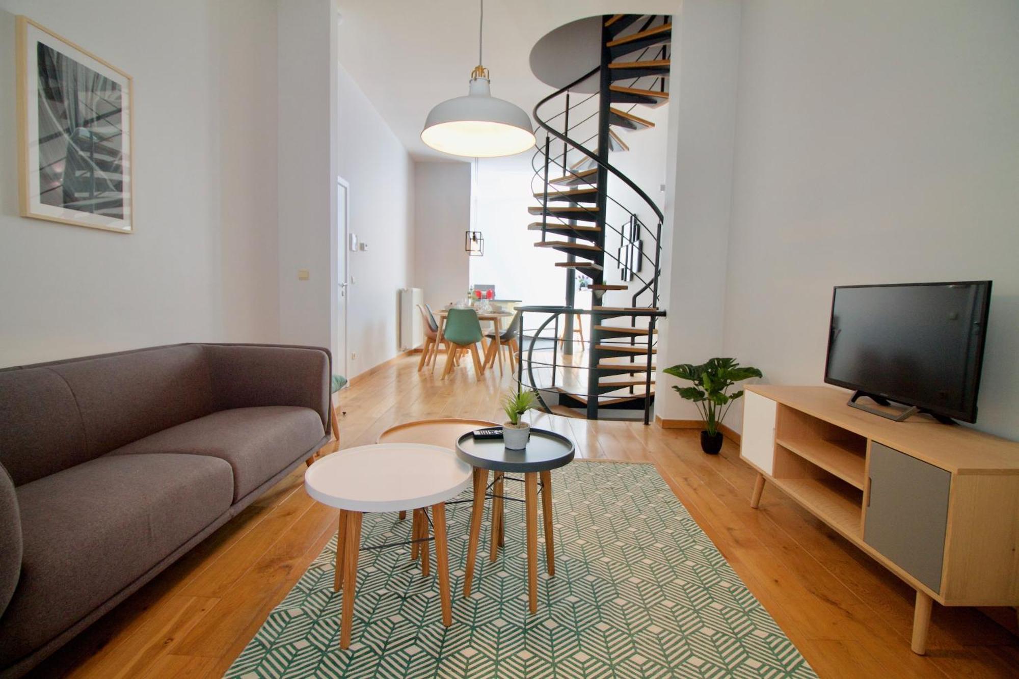 Heart Of Grand Place - Stunning 3Br Triplex 布鲁塞尔 外观 照片